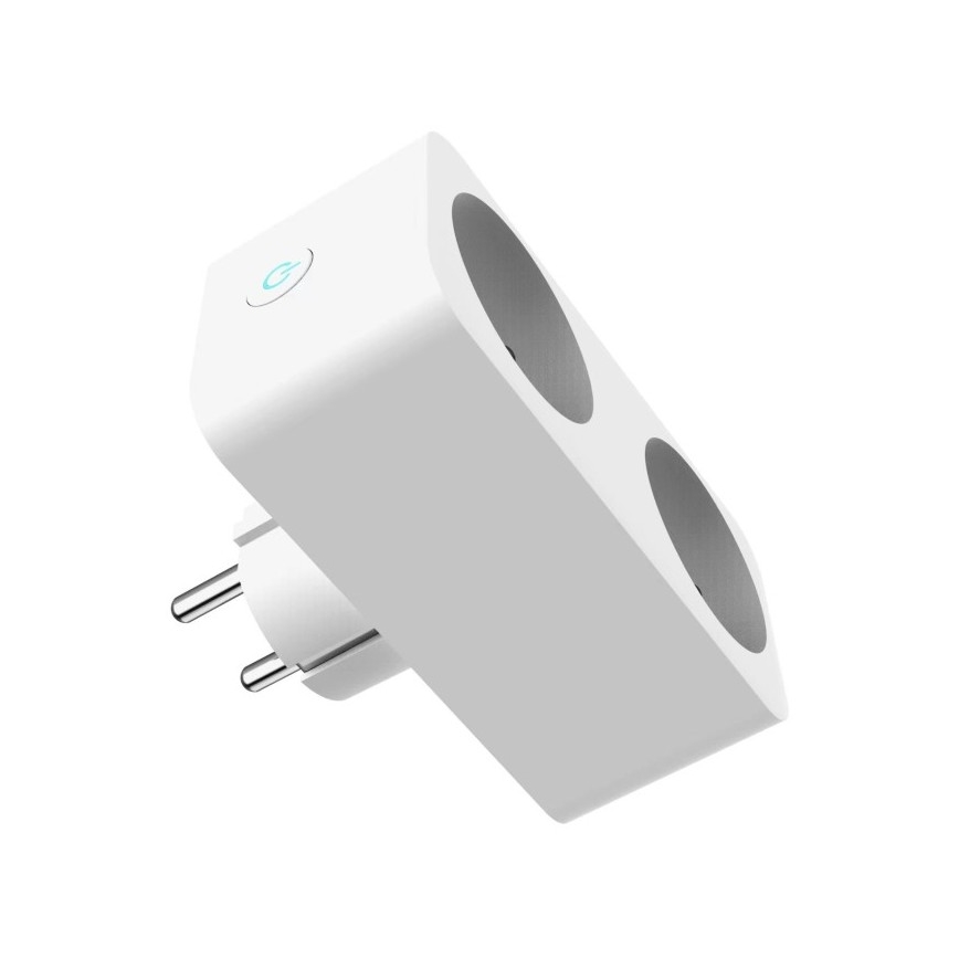 Immax NEO 07752L - Розумна розетка-розгалужувач 2x16A/230V Tuya
