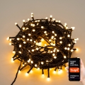 Immax NEO 07755L - Вулична різдвяна LED гірлянда з регулюванням яскравості NEO LITE 400xLED/8 функцій 43 м IP44 Wi-Fi Tuya теплий білий