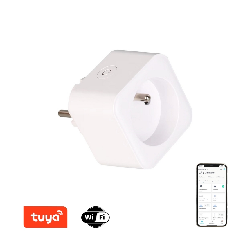 Immax NEO 07762L - Розумна розетка NEO LITE 3680W/230V/16A Wi-Fi Tuya