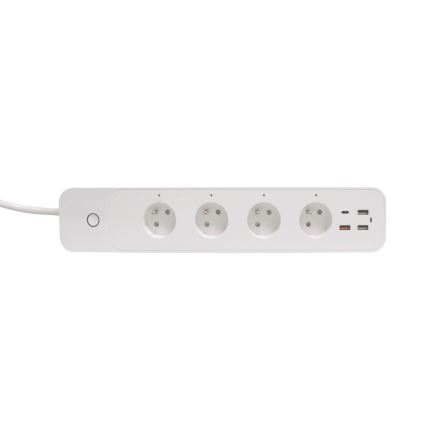 Immax NEO 07771L - Удлинитель NEO LITE Smart 4AC+3xUSB+1xUSB C Wi-Fi Tuya