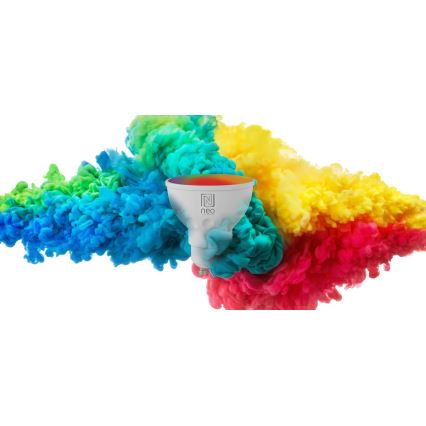 Immax NEO 07777C - НАБОР 3x Светодиодная RGB+CCT лампочка с регулированием яркости GU10/4,8W/230V Tuya