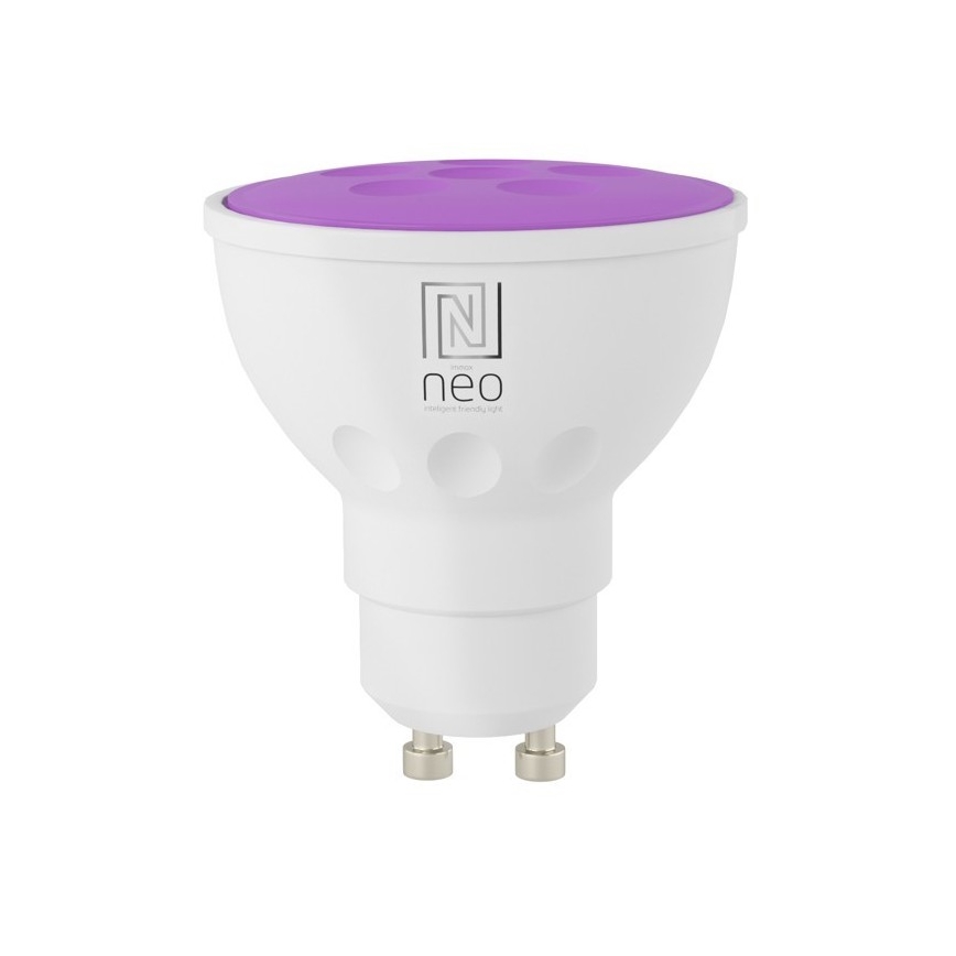 Immax NEO 07777C - НАБОР 3x Светодиодная RGB+CCT лампочка с регулированием яркости GU10/4,8W/230V Tuya