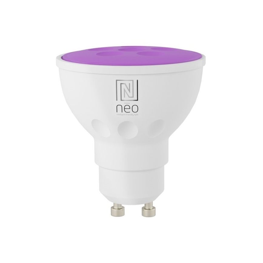 Immax NEO 07777L - Светодиодная RGB+CCT лампочка с регулированием яркости GU10/4,8W/230V Tuya