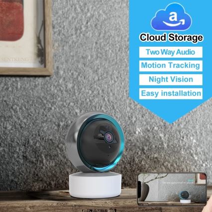 Immax NEO 07781L  - Розумна внутрішня камера з датчиком EYE NEO LITE 355° P/T 5MP Wi-Fi Tuya
