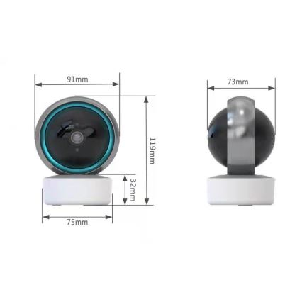 Immax NEO 07781L  - Розумна внутрішня камера з датчиком EYE NEO LITE 355° P/T 5MP Wi-Fi Tuya