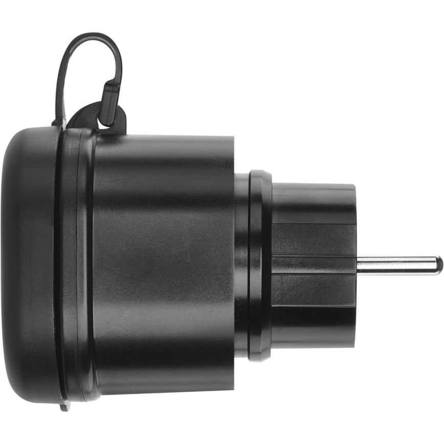 Immax NEO 07787L - Розумна зовнішня розетка NEO LITE, 3680 Вт/230 В/16 А, клас захисту IP44, Wi‑Fi (Tuya), SCHUKO