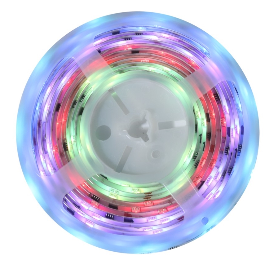 Immax NEO 07791L - LED RGB Стрічка з регулюванням яскравості NEO LITE LED/18W/230V 5м IP65 MUSIC Wi-FI Tuya + пульт дистанційного керування