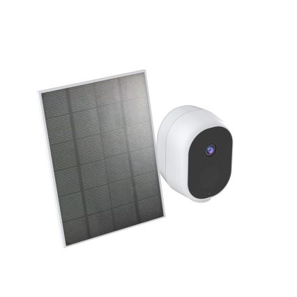 Immax NEO 07802L - Умная уличная солнечная камера с сенсором BARREL, аккумулятор 5000 мАч, Wi-Fi, Tuya, степень защиты IP65