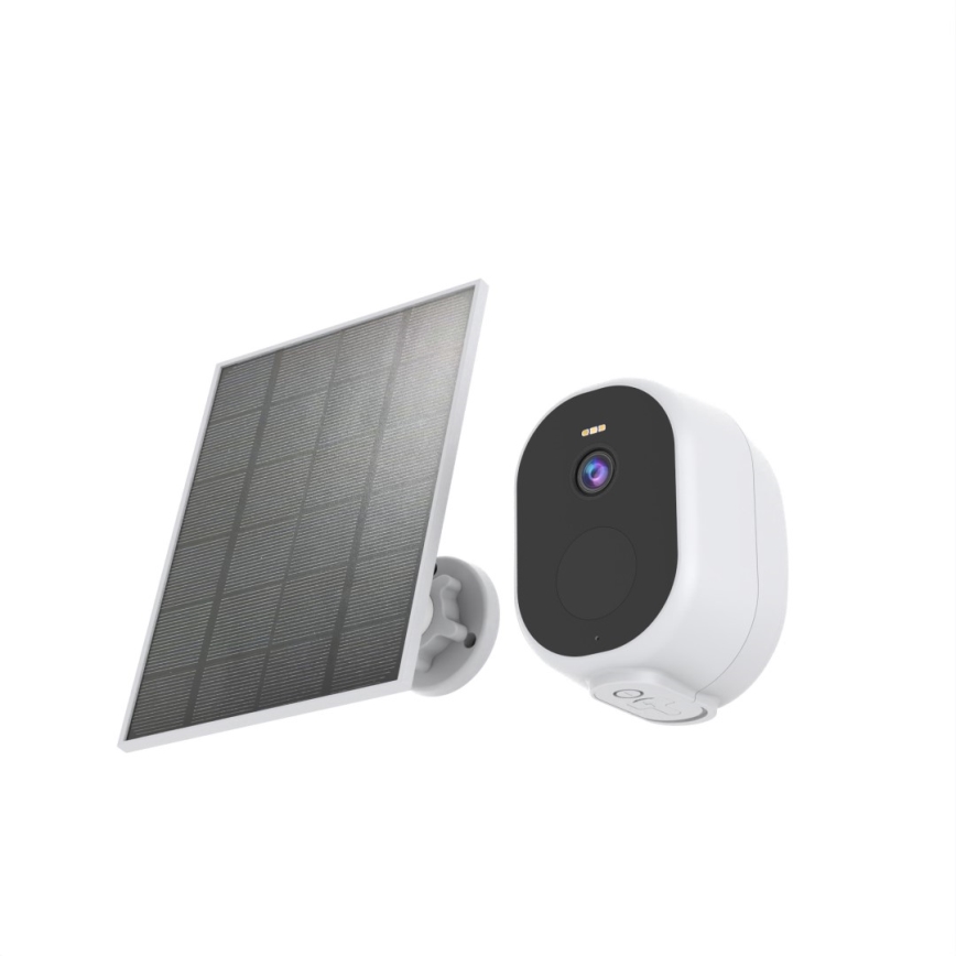 Immax NEO 07802L - Розумна зовнішня сонячна камера з сенсором BARREL 5000 мАг Wi-Fi Tuya IP65