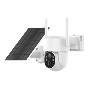 Immax NEO 07804L - Розумна зовнішня сонячна камера з сенсором 9000 мАг Wi-Fi Tuya IP65
