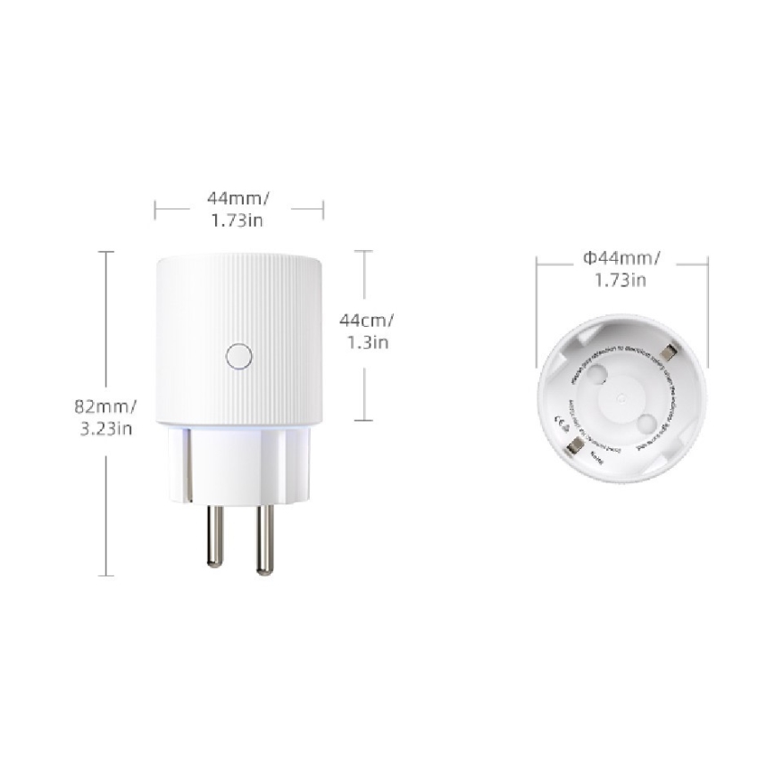 Immax NEO 07813L - Умная розетка F 3500 Вт Tuya Wi-Fi