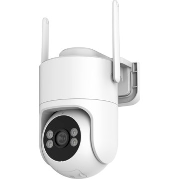 Immax NEO 07819L - Розумна зовнішня камера з сенсором 4 МП, живлення 5 В, ступінь захисту IP65, Wi-FI
