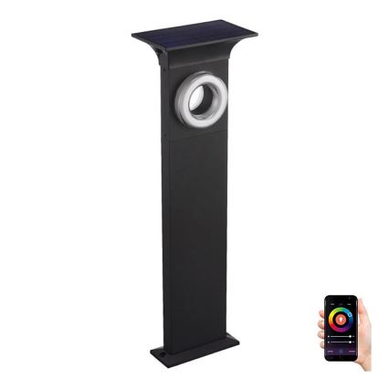 Immax NEO 07904L - Светодиодная RGB+CW/W лампа на солнечной батарее с регулированием яркости ANEL LED/2W/5V IP54 Tuya 2000 mAh