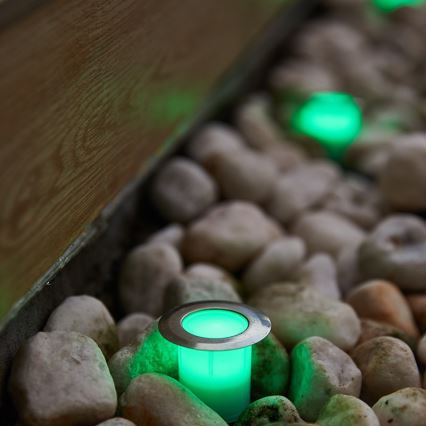 Immax NEO 07905L - Светодиодный RGB-светильник на солнечной батарее с регулированием яркости ESTRELAS 8xLED/0,25W/5V IP65 Tuya