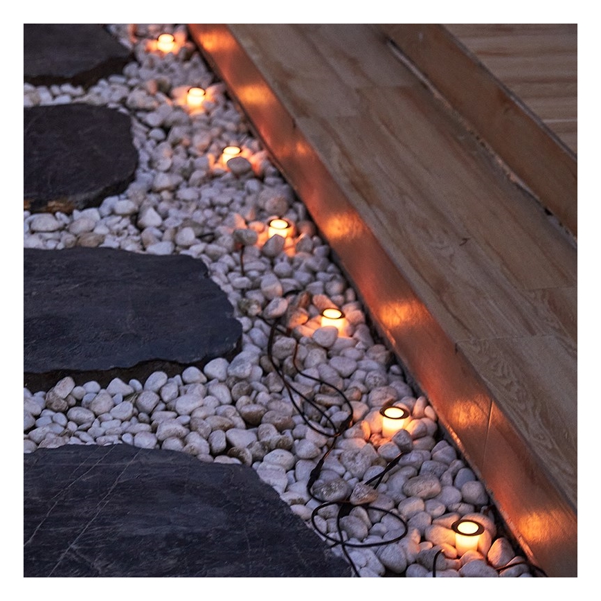 Immax NEO 07905L - Світлодіодний RGB сонячний світильник з регулюванням яскравості ESTRELAS 8xLED/0,25W/5V IP65 Tuya 2200 mAh