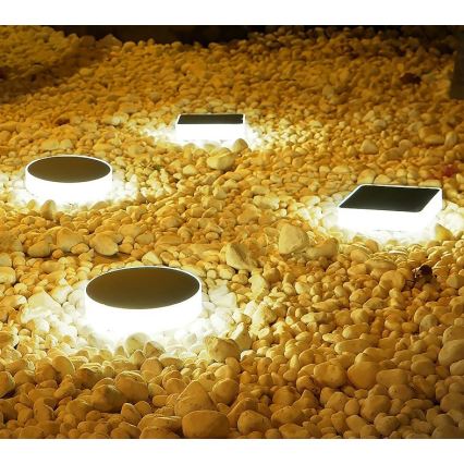 Immax NEO 07910L - світлодіодний RGB сонячний світильник з димером та сенсором NEO LITE LED/1W/5V круглий IP54 Tuya 1300 мАг