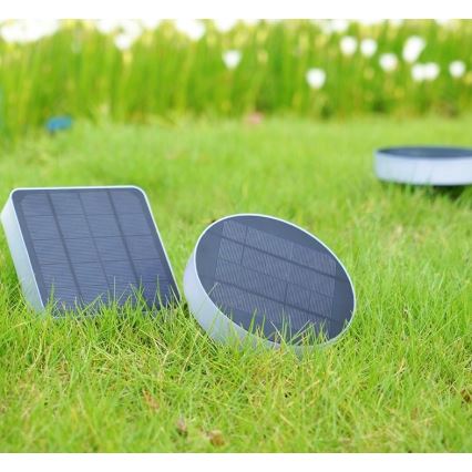 Immax NEO 07911L - Светодиодный RGB-светильник на солнечной батарее с регулированием яркости и датчиком NEO LITE LED/1W/5V угловой IP54 Tuya 1300 mAh