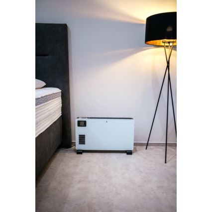 Immax NEO 07760L - Електричний конвектор 1000/1300/2300W LCD/таймер/TURBO/термостат Wi-Fi Tuya + пульт ДК