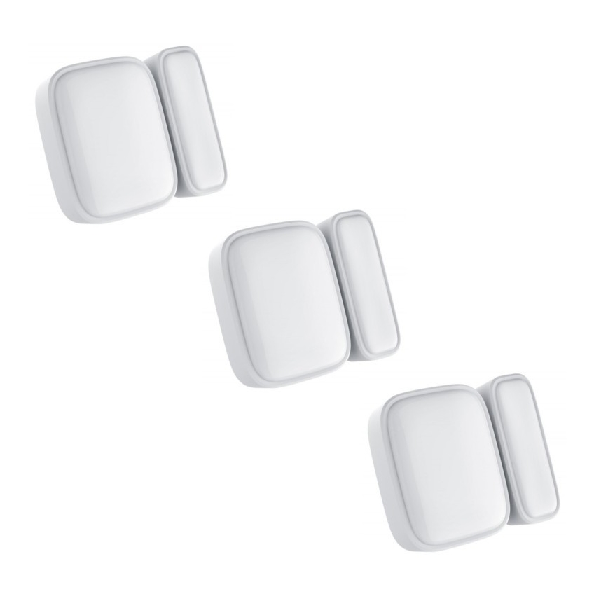 Immax NEO SMART - КОМПЛЕКТ 3x Магнітний датчик на вікна та двері Zigbee Tuya