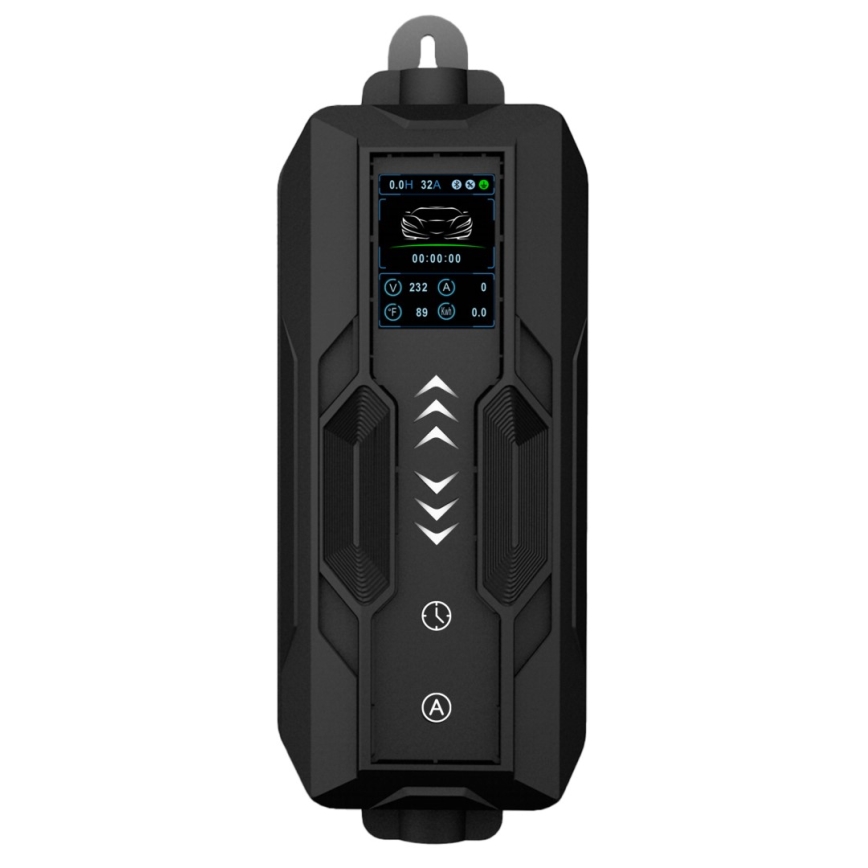 Immax - Портативная зарядная станция для электромобилей EV AC Type 2 16A/380V 11 кВт + розетка 230В, 3,7 кВт, 5 м + чехол