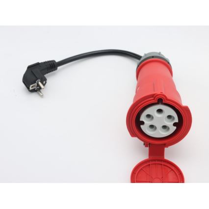 Immax - портативная зарядная станция для электромобилей EV, AC Type 2, 16 A/380 V, 11 кВт + вилка 230 V, кабель 5 м, Wi-Fi Tuya