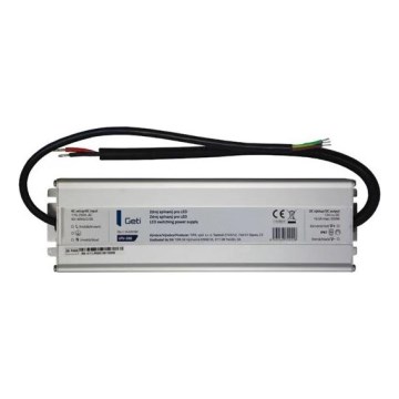 Імпульсний блок живлення для світлодіодних стрічок 200W/12V IP67