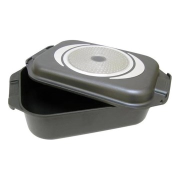 Індукційна жаровня 2 в 1 TORO, 9 л, 42x25 см, чорна