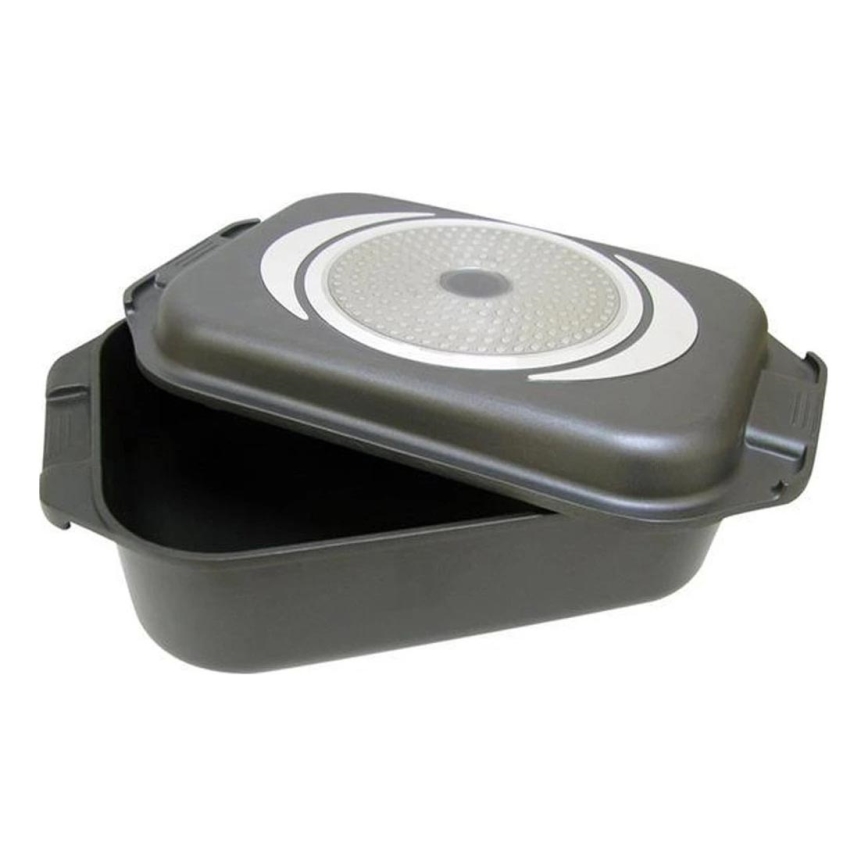 Индукционная жаровня 2 в 1 TORO 9 л 42x25 см чёрная