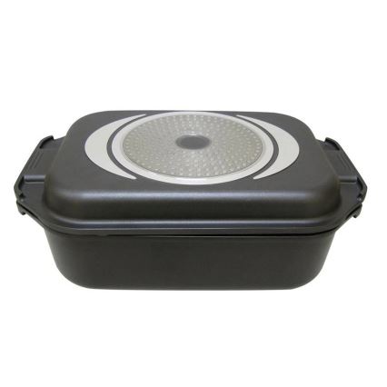 Индукционная жаровня 2 в 1 TORO 9 л 42x25 см чёрная