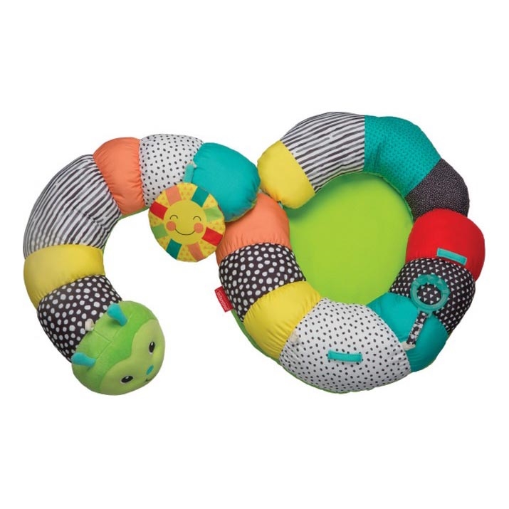 Infantino - Детская tummy time pillow 2в1 гусеница