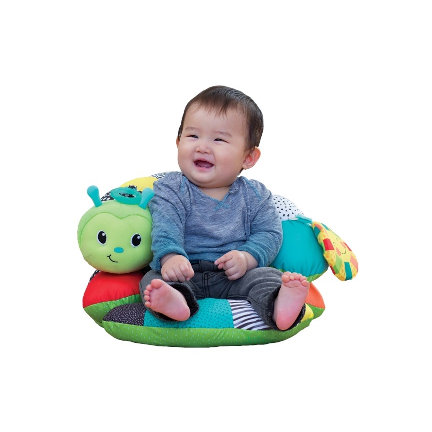 Infantino - Детская tummy time pillow 2в1 гусеница