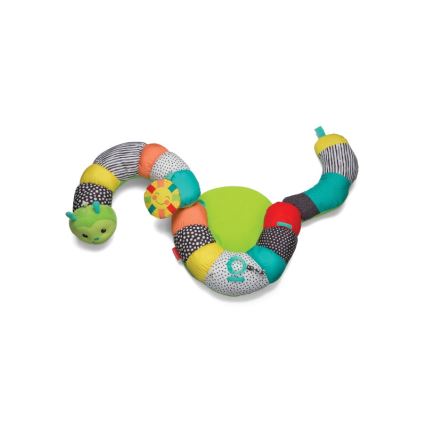 Infantino - Детская tummy time pillow 2в1 гусеница