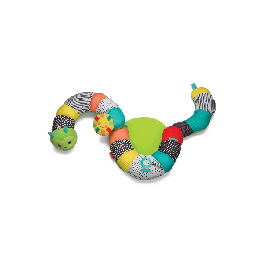 Infantino - Детская tummy time pillow 2в1 гусеница