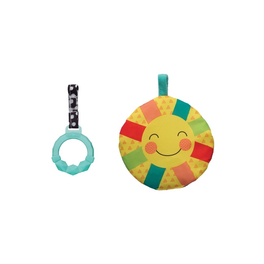 Infantino - Детская tummy time pillow 2в1 гусеница