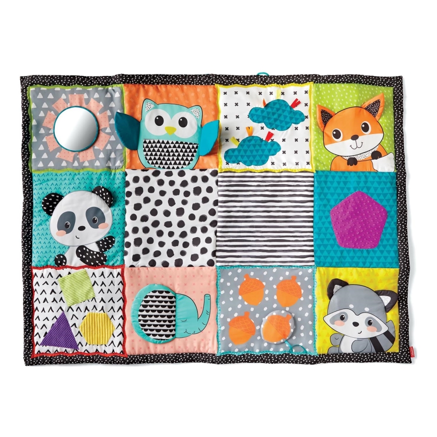 Infantino - Детский игровой коврик MAXI ZOO