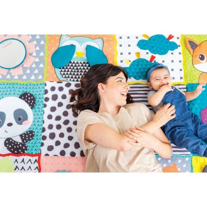 Infantino - Детский игровой коврик MAXI ZOO