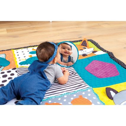 Infantino - Детский игровой коврик MAXI ZOO