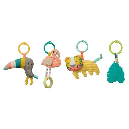 Infantino - Детский игровой коврик с трапецией 4в1 Zoo