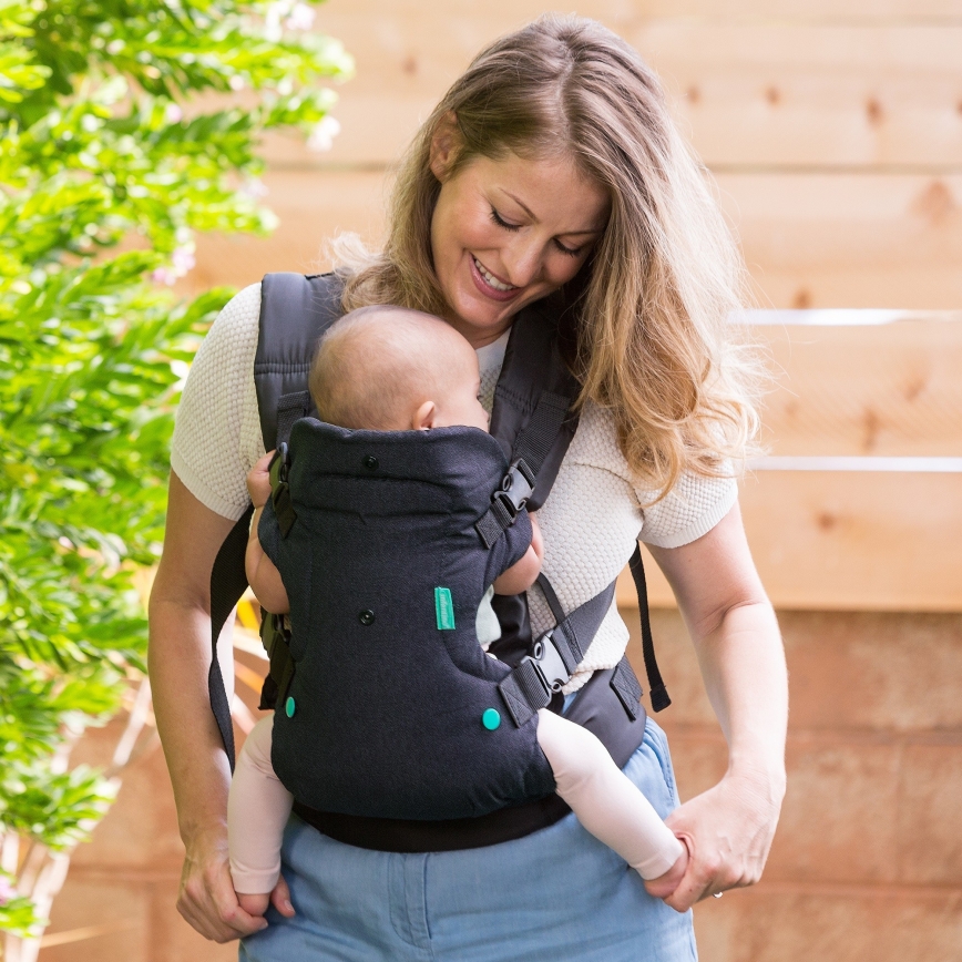 Infantino - Детский слинг FLIP ADVANCED 4в1 черный