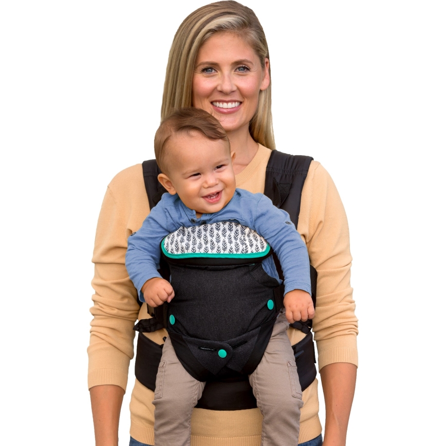 Infantino - Детский слинг FLIP ADVANCED 4в1 черный