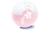 Infantino - Дитяча лампа з проектором 3xAA рожевий