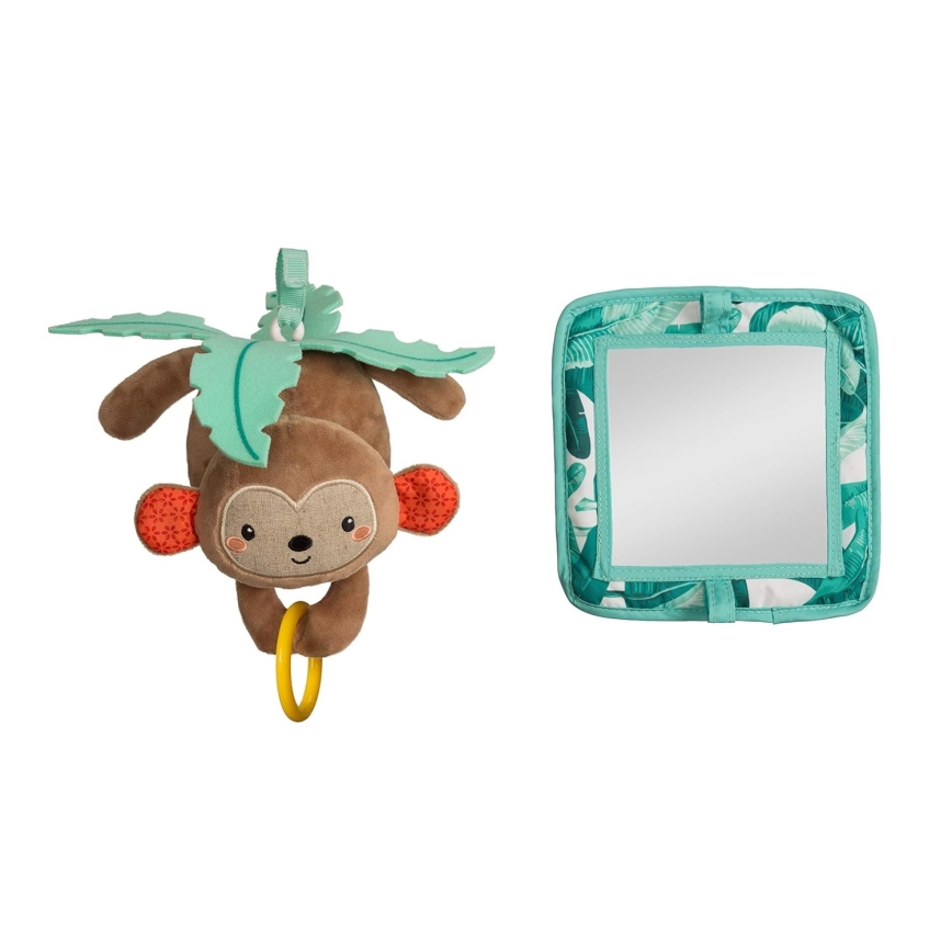 Infantino - Дитячий ігровий килимок з дугою 4в1 Зоопарк