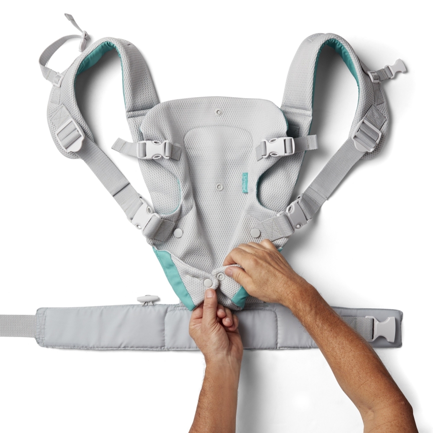 Infantino - Дитячий слінг FLIP 4в1 світло-сірий