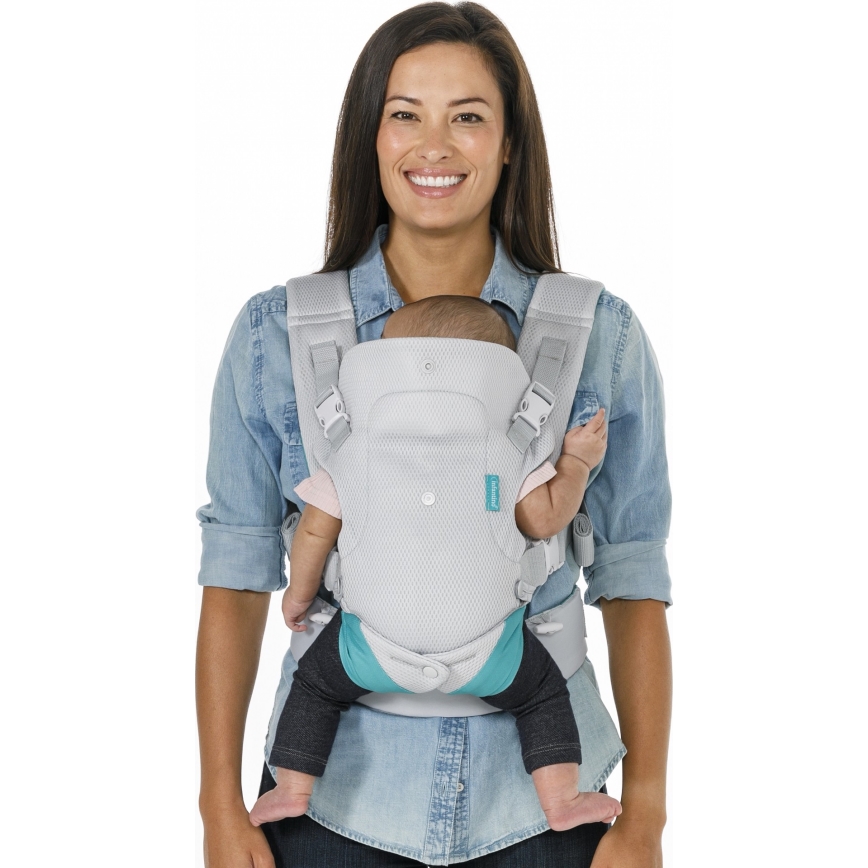Infantino - Дитячий слінг FLIP 4в1 світло-сірий