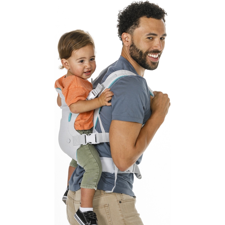 Infantino - Дитячий слінг FLIP 4в1 світло-сірий