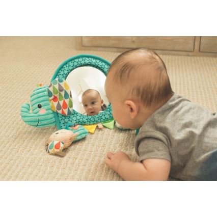 Infantino - Hanging toy c activities и зеркало слон