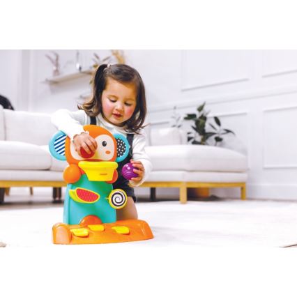 Infantino - Игровой лоток обезьянка