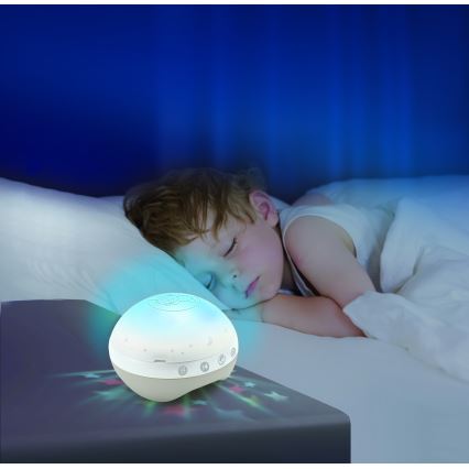 Infantino - Мобиль для кроватки с мелодией 3 в 1, 3xAAA, коричневый