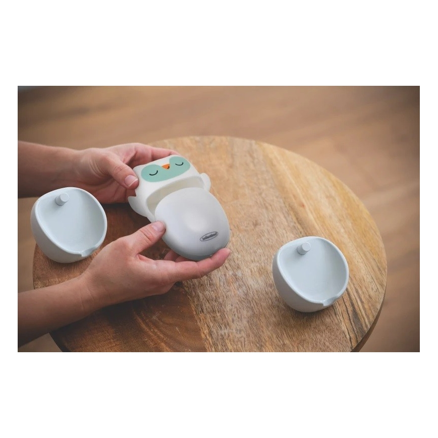 Infantino - Ночник со светящейся игрушкой для засыпания Owl