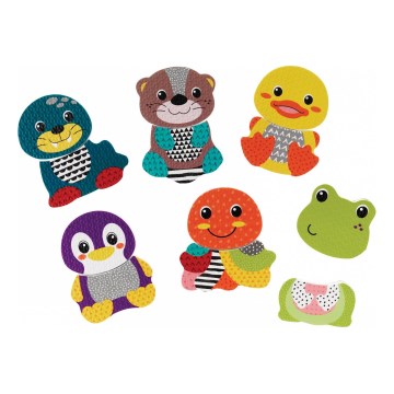 Infantino - Пенопластовые наклейки для ванной MIX&MATCH